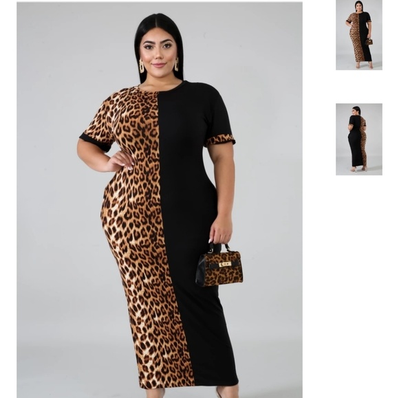 Dresses & Skirts - Leopard/Cheetah Print Dress